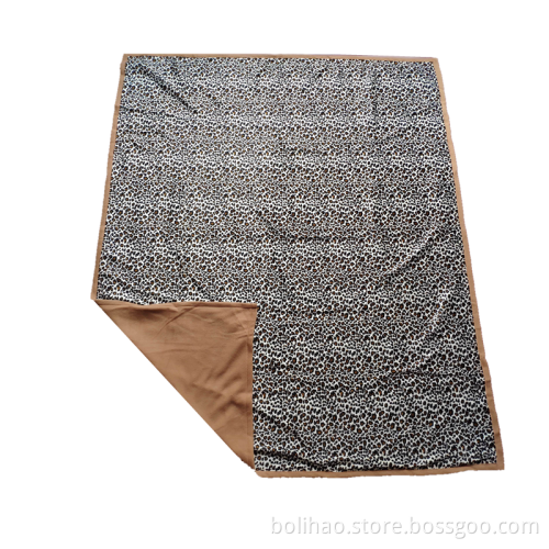 Super Soft Short Plush with Brushed Fleece Blanket